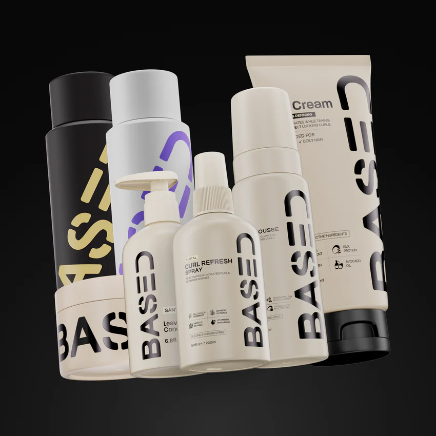 Shower + Curly Kit